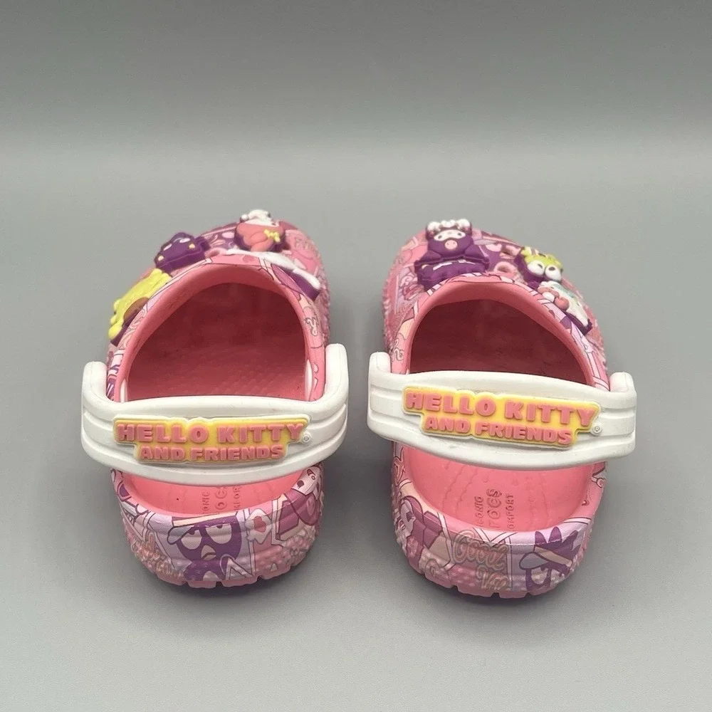 Crocs‎ x Sanrio Hello Kitty and Friends Pink Clogs - Toddler Baby Size 4